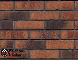 Клинкерная фасадная плитка Feldhaus Vascu terracotta locata