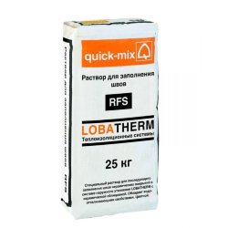 Цветная затирка для клинкерной плитки Quick-mix RFS цементно-серый